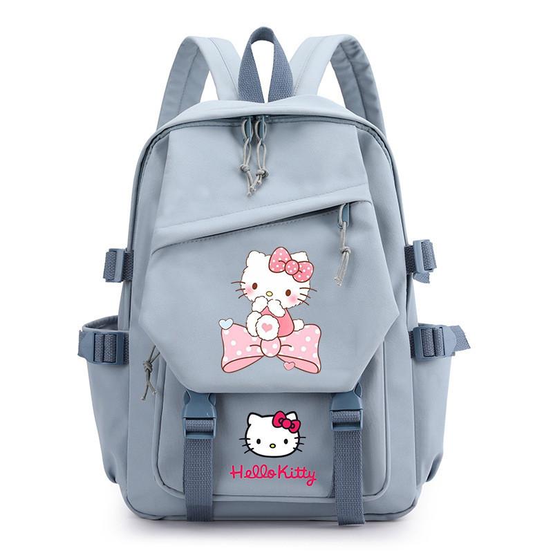 Hello Kitty Schulrucksack Für Mittelstufe Und Oberstufe Modisch Cartoon Nylon