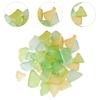 Sea Glass Crushed Glass DIY Crafts Vase Filler 500G Tumbled for Home DIY Dyed Color Stone Party Decor Fish Tank Beach Wedding