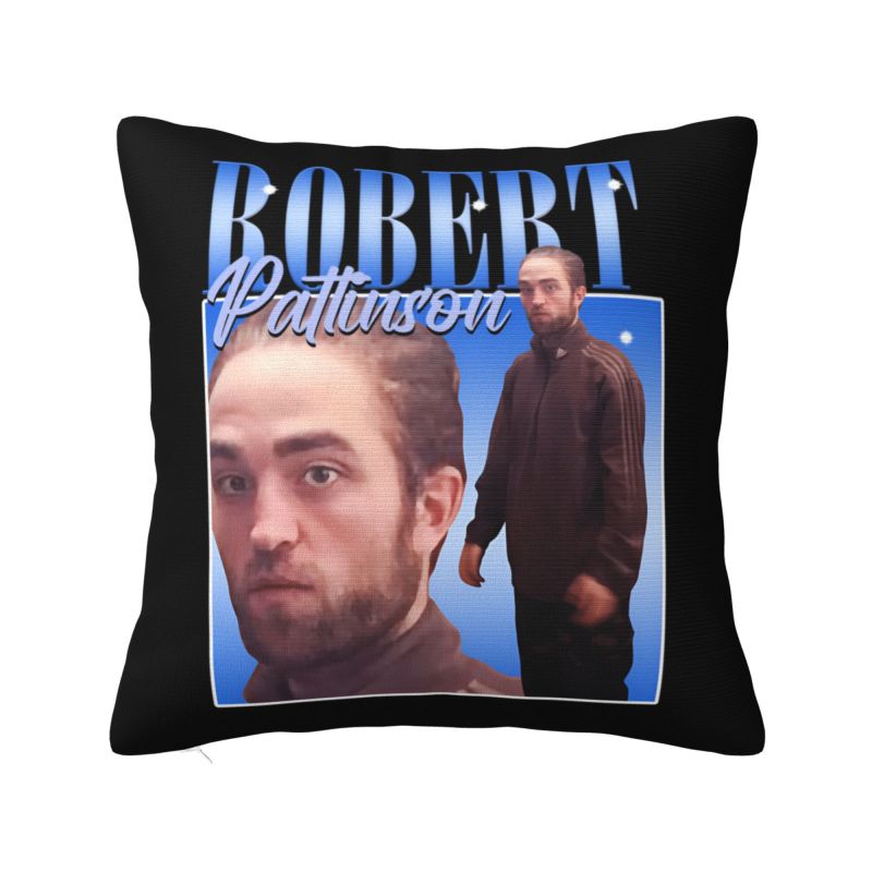 Funny Edward Cullen Meme Cushion Cover xcm Polyester Robert Pattinson Pillow Case for Sofa Square Pillowcase Decoration