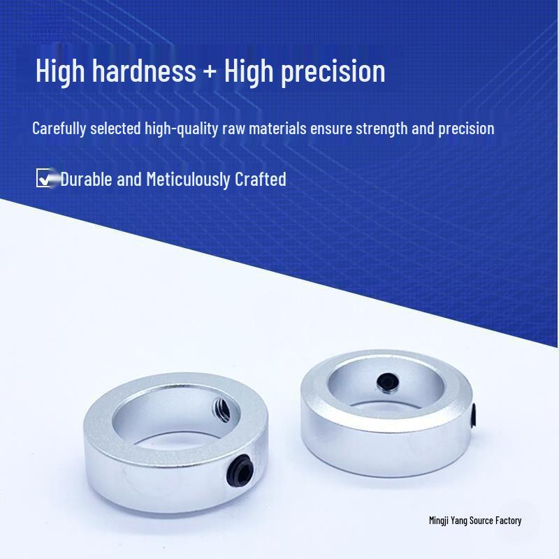 Set Screw Positioning Collar with Locking Fixing Ring for Shaft Alignment