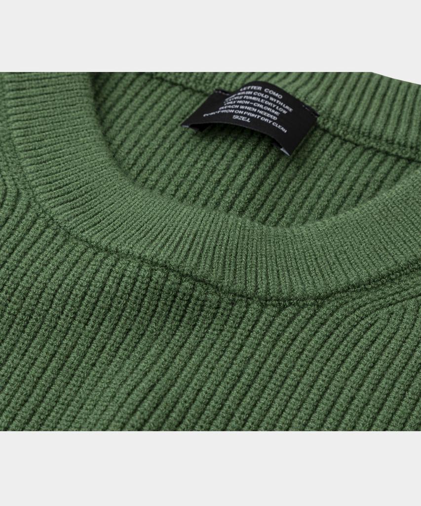 LETTERCOMO Essential Hazzi Round Knit Green