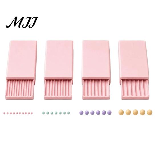 Clay Rolling Tool for Jewelry 4Pcs 3D Print Gel Ball Maker Tools, Nail Art Bead Roller Flowers, Strip Mold 2/3/4/5 Mm Sphere Shaper Round