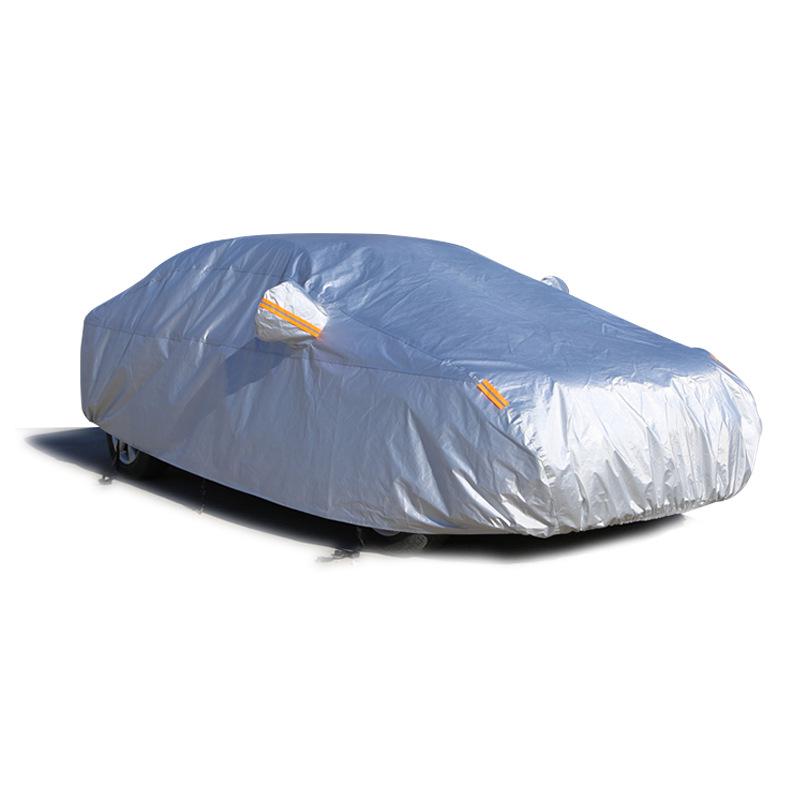 Universal All-Season Car Cover: Sun, Rain & Heat Protection, Thickened Sunshade