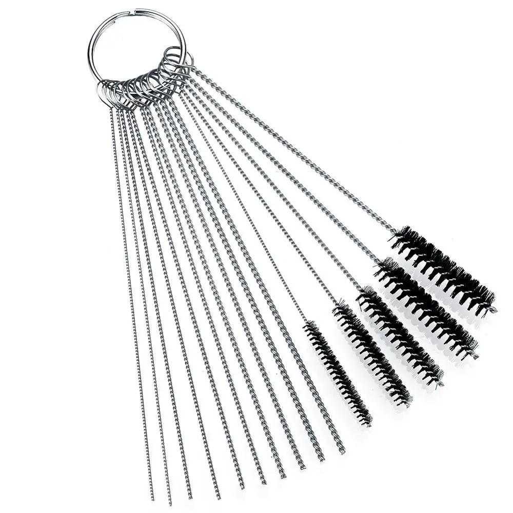 Vergaser Carbon Dirt Jet Entfernen Reinigung Nadeln Bürsten Reiniger Werkzeuge für Automobil Motorrad ATV Schweißer Carb Kettensäge