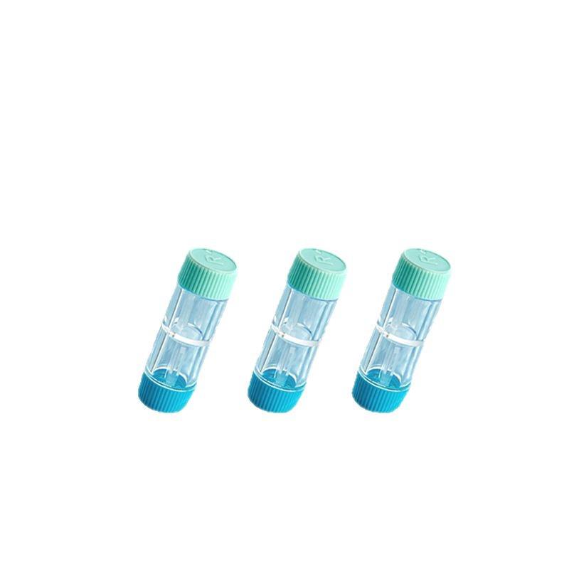 2015 Keda Orthokeratology Lens Cylinder Double-Bottle Hard Lens Case