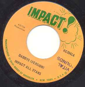 

7inch Record HEPTONES Daddys Home KC2541 Impact US Reggae Ska Dub Used