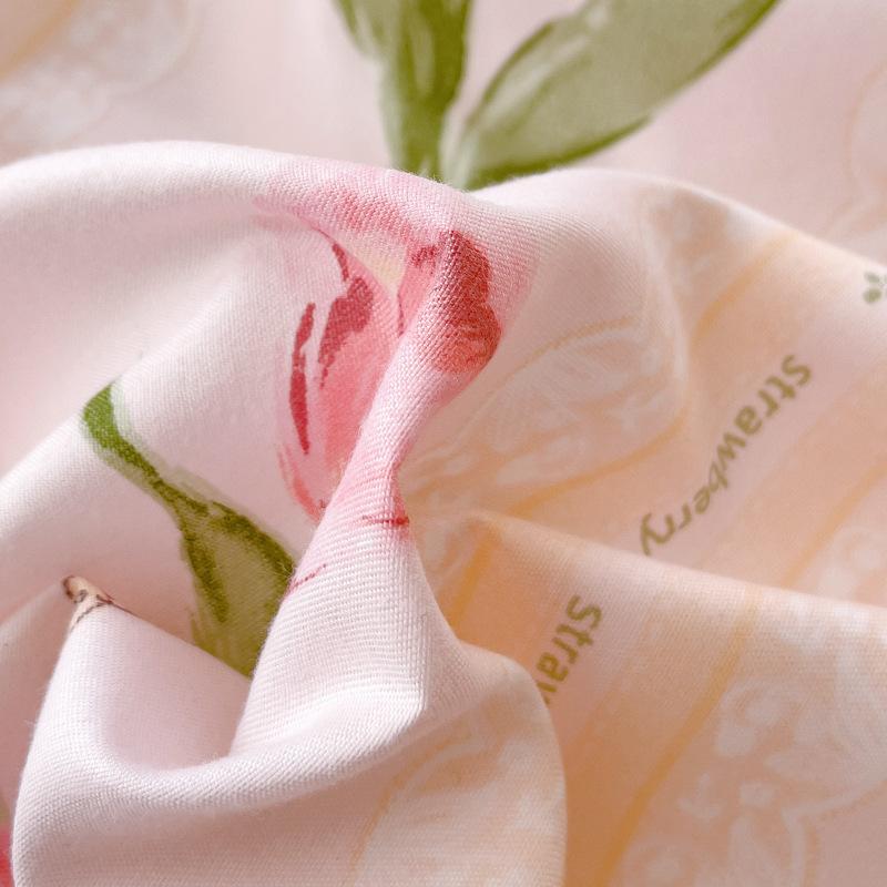 Home Warm Thickened Polished Four-piece Set Cashmere Bed Sheet Quilt Cover Dormitory Three-piece Set Bedding