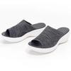 Fashion Women Slippers Elastic Shoes 2025 New Summer Women Slippers Lightweight Slip on Heeled Sandals Female Slides Women Flats Sandals