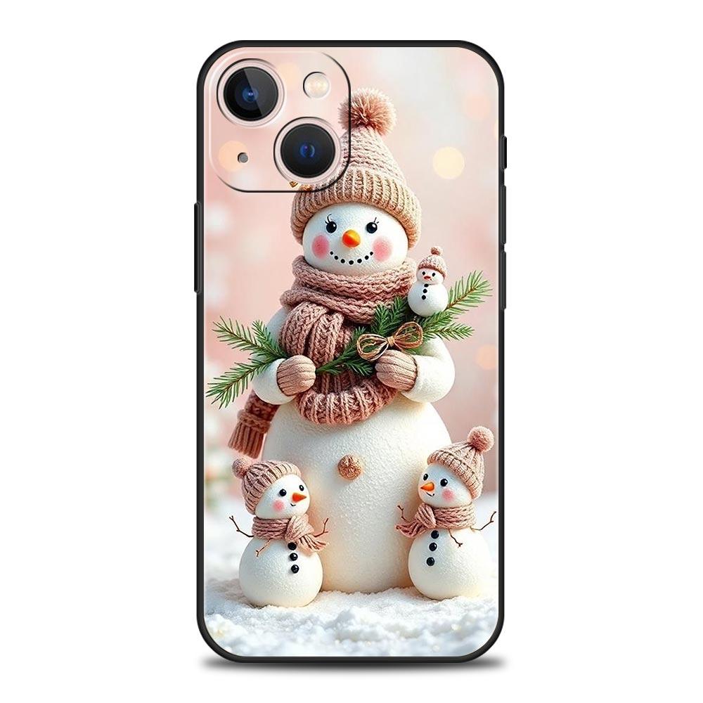 Weihnachtsmann Handyhülle Cover für iPhone 17 16 15 14 13 12 Pro Max 11 Pro Max 17 AIR Plus Stoßfest Weiche TPU Hülle Fundas
