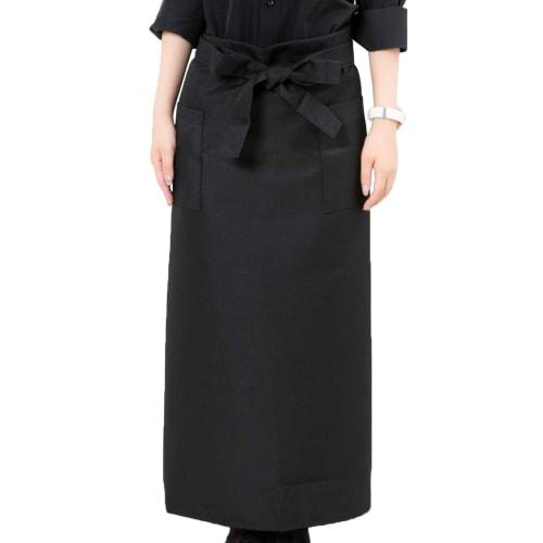 EeApron Salon Apron, Long with Pockets, Stylish, Lightweight, Water-Repellent, Quick-Drying, Wrinkle-Resistant, Solid Color, for Men and Women, Cafes,