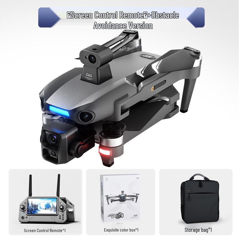 S880 Drone HD: 12km Transmission, 50-Minute Battery, Touchscreen Control 