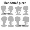 8 OR 1 PIECES Blind Case Recently Added 4-inch Unfamiliar Worlds Tales Man-Eating Flower Figure Eleven Dustin Steve Robin Miniature Including Stand