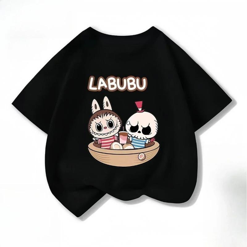 Summer Cute Kawaii Cartoon Print Children T-shirt Casual Fashion Cotton Short-sleeve Top Kid Tee Boys Girls Tshirt Funny Clothes