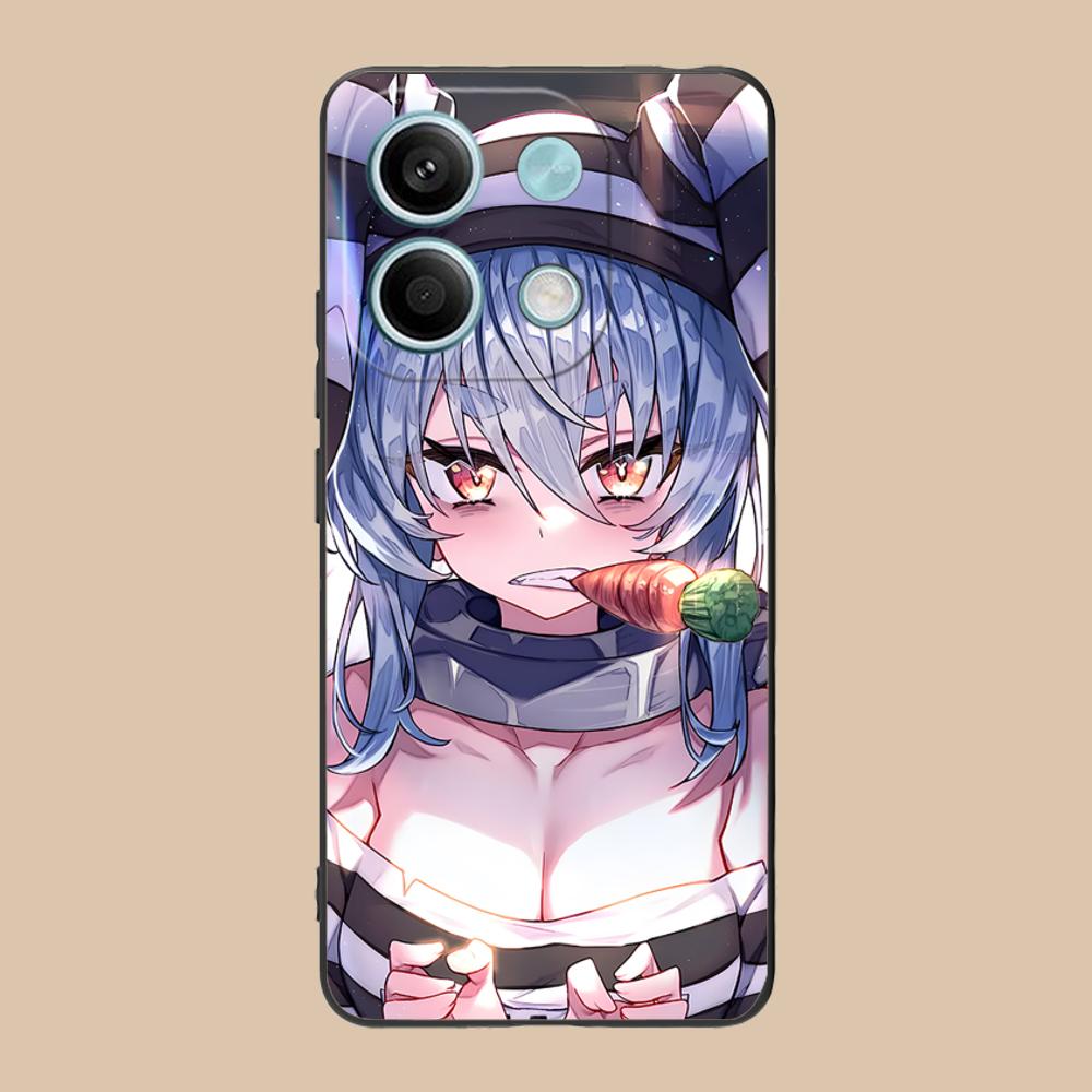 Holo Usada Pekora Matte TPU Mobile Phone Case for POCO M7 M6 M5 M4 M3 X7 X6 X5 X4 X3 Pro GT 5G Colorful Printing Cover