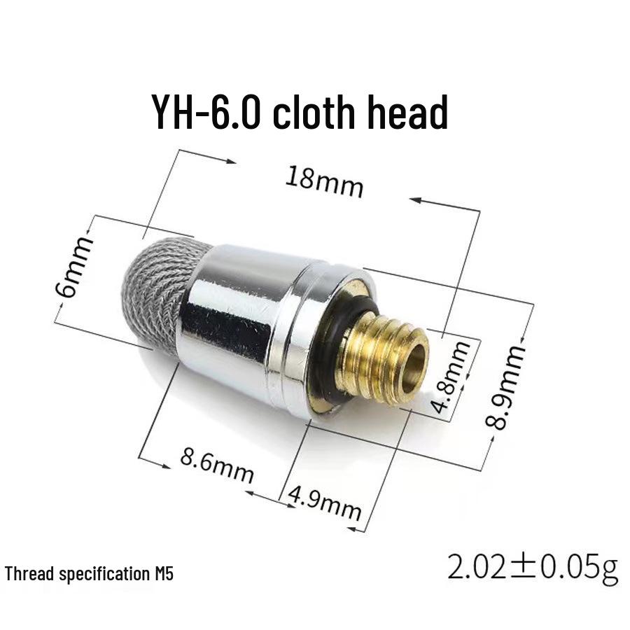Capacitive Silver Fiber Cloth Tip for Touchscreen Pen