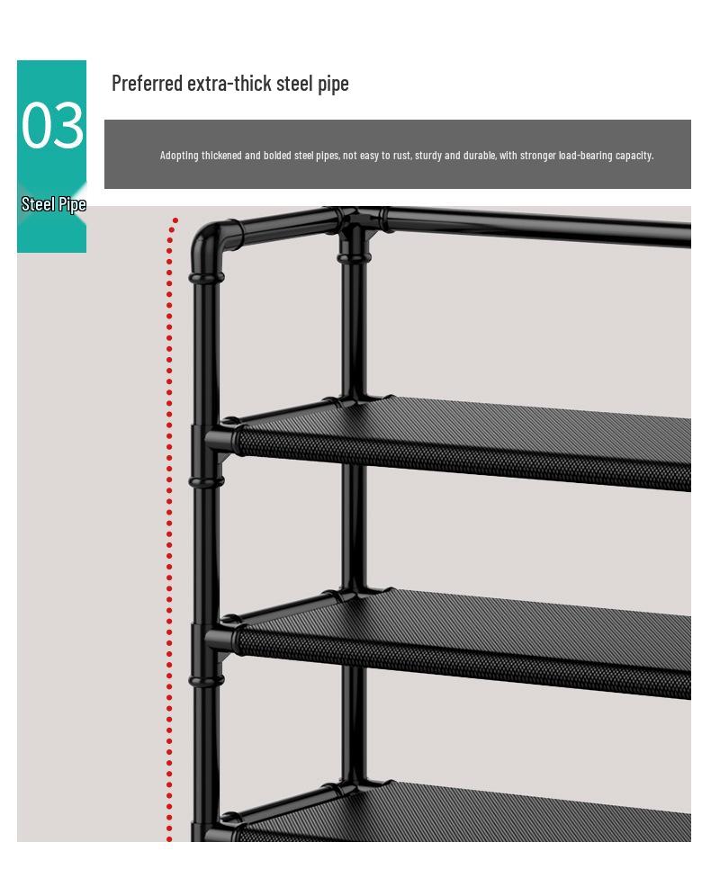 Kedi All-in-One Coat, Hat, and Shoe Rack for Bedroom and Living Room