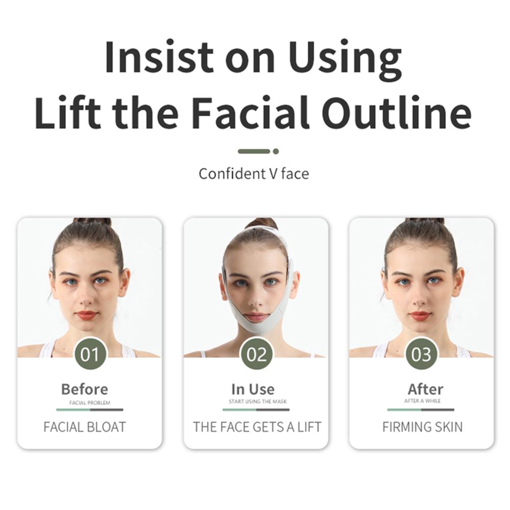 New Design Chin Up Mask V Line Shaping Face Masks Face Sculpting Sleep Mask Facial Slimming Strap Face Lifting Belt