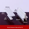 1:50 Scale White ABS Furniture Set for Architectural Model Interior Layout