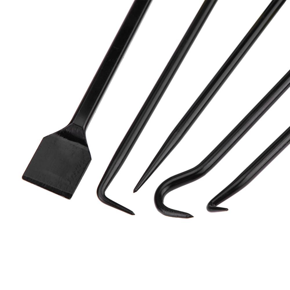 9PCS Long & Short Style Scraper Pick Hook Kit  Demolish small clips and rubber weatherstripping