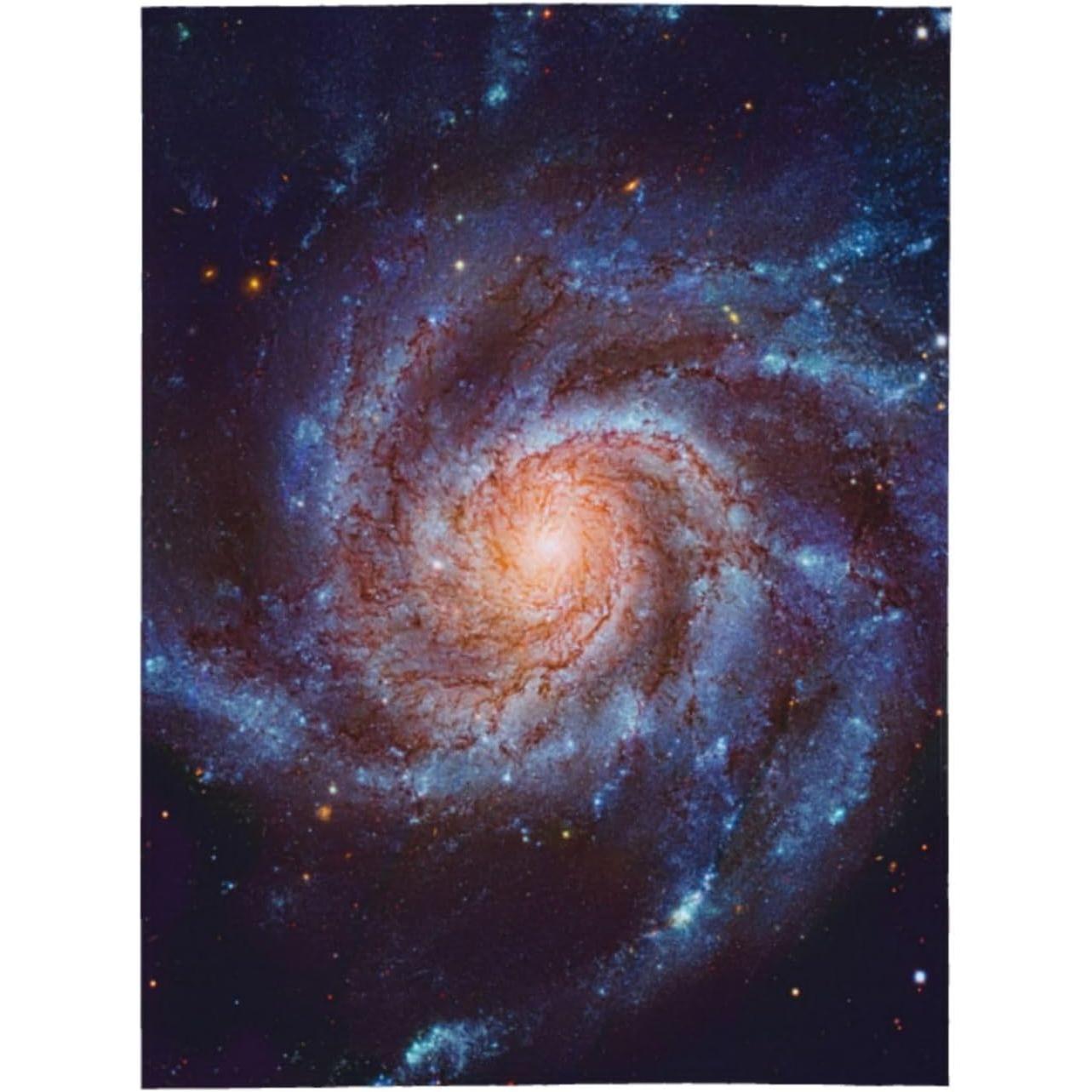 

Spiral Galaxy Throw Blankets All Season Ultra Soft Warm Fleece Blanket for Home Bed Sofa Couch Chair Outdoor Travel Camping 40x3 75x90cm