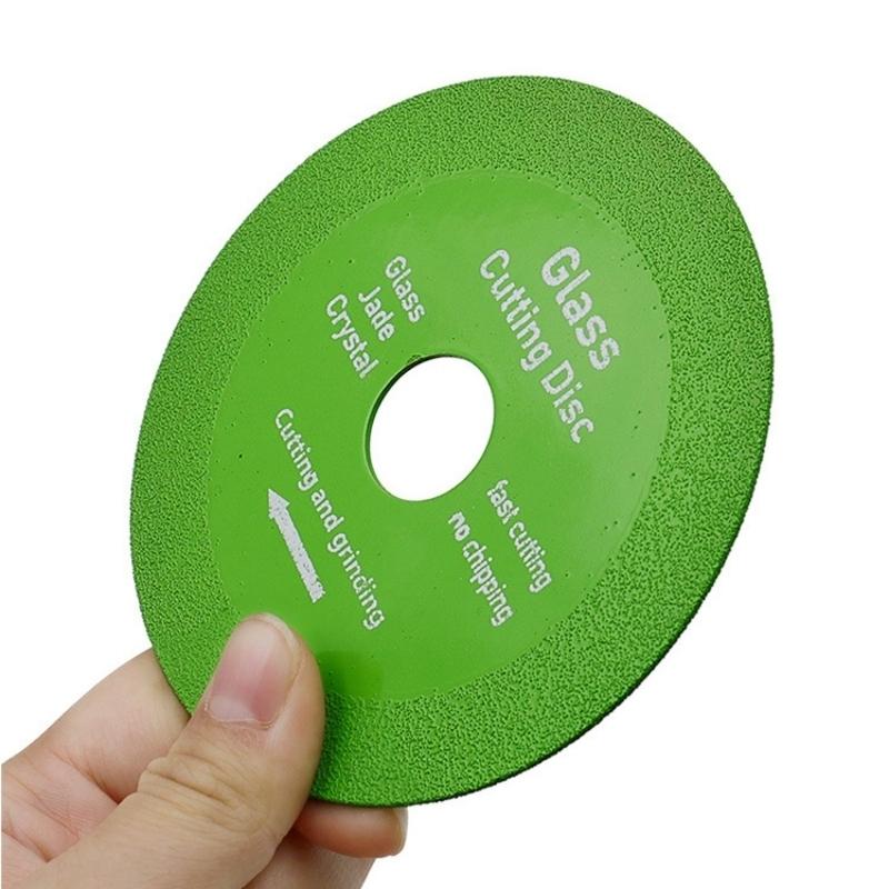 Glass Cutting Disc 20mm Inner Hole Diamond Marble Saw Blade Jade Crystal Wine Bottles Grinding Chamfering Polishing Cutting100mm