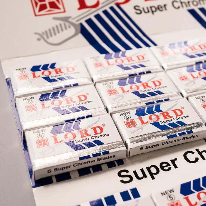 Lord Superchrome Razor Blades 20 Pack (100 Count)