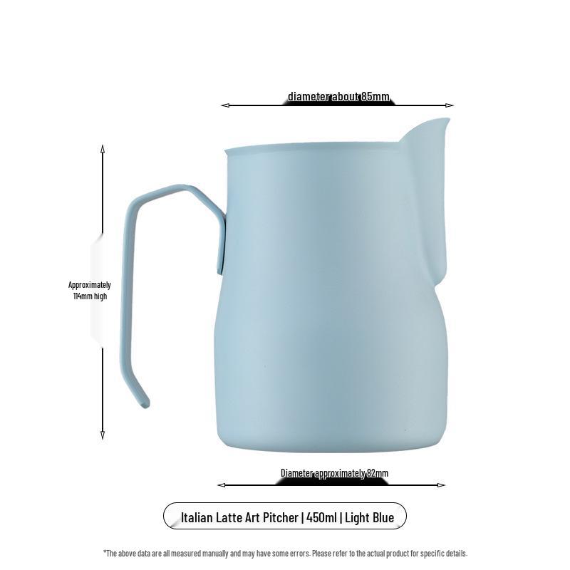 Stainless Steel Latte Art Pitcher: Milk Frothing Cup for Coffee Art