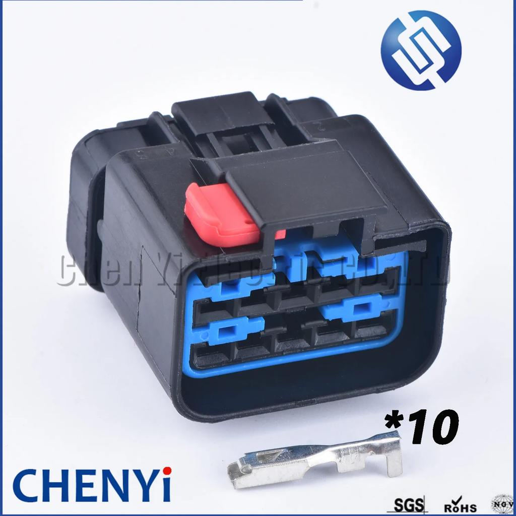 10 Pin Female or Male Auto Waterproof Wiring Harness Plug Connector 54201009 DJ7102B-2.8-11 DJ7102B-2.8-21 For Ford Cummins