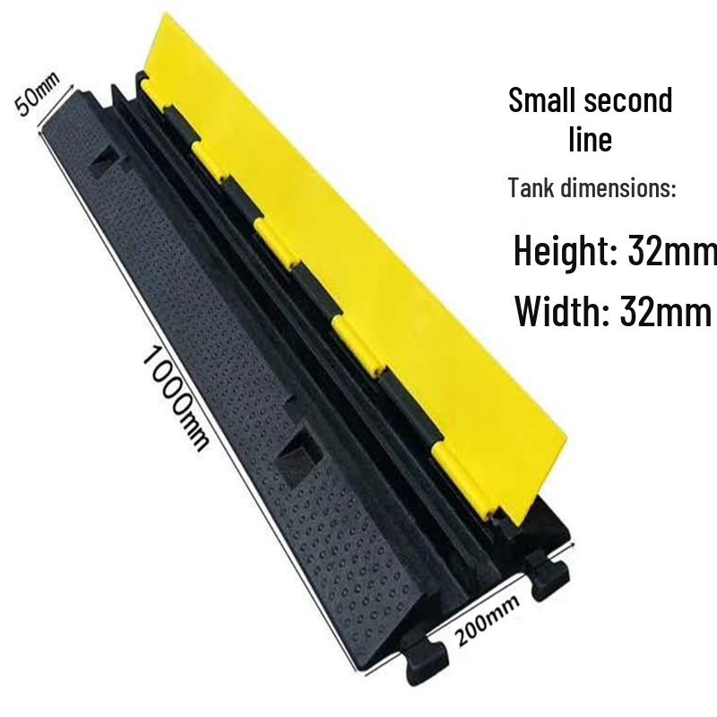 Indoor/Outdoor Cable Protection Rubber Trunking Speed Bump