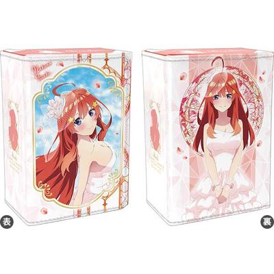 Estojo de couro sintético para baralho com o filme Quintessential Satsuki Wedding "The Quintuplets" Nakano" Ver.