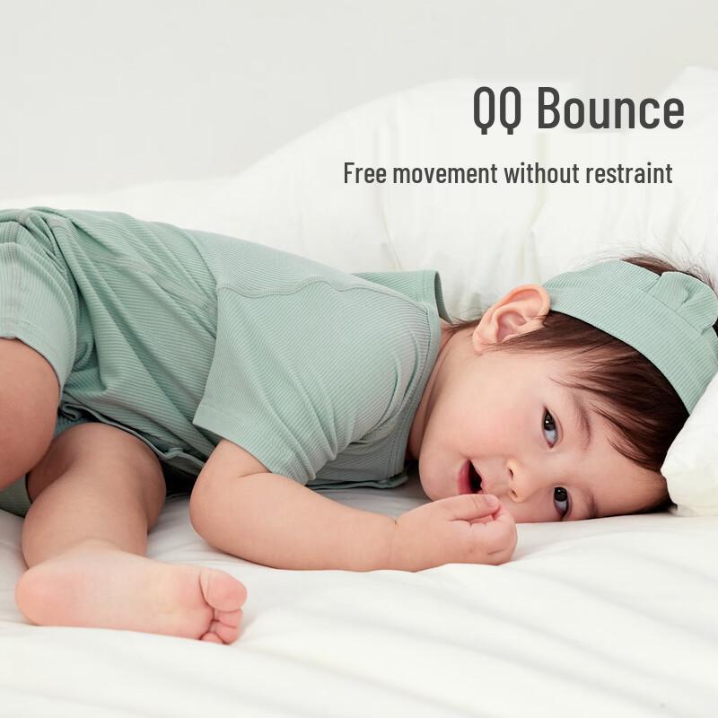 Weishimuni Baby Unisex Modal Cotton Short Sleeve Romper
