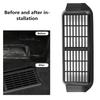 2Pcs Under-seat Air Outlet Cover Professional Easy To Install Heavy Duty Car Air Vent Lid Auto Accessories Replacement for Tesla Model Y/3