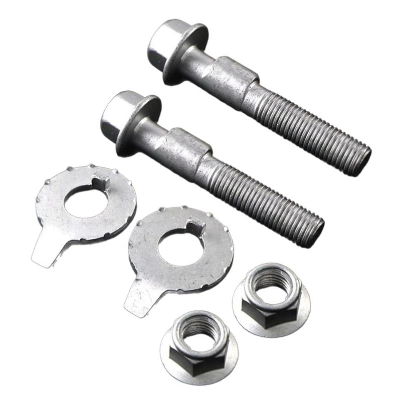 Suspension Arm Alignment Eccentric Adjustment Cam Bolt Heavy Duty Camber Adjuster Bolt Set 10mm Replacement Easy To Install