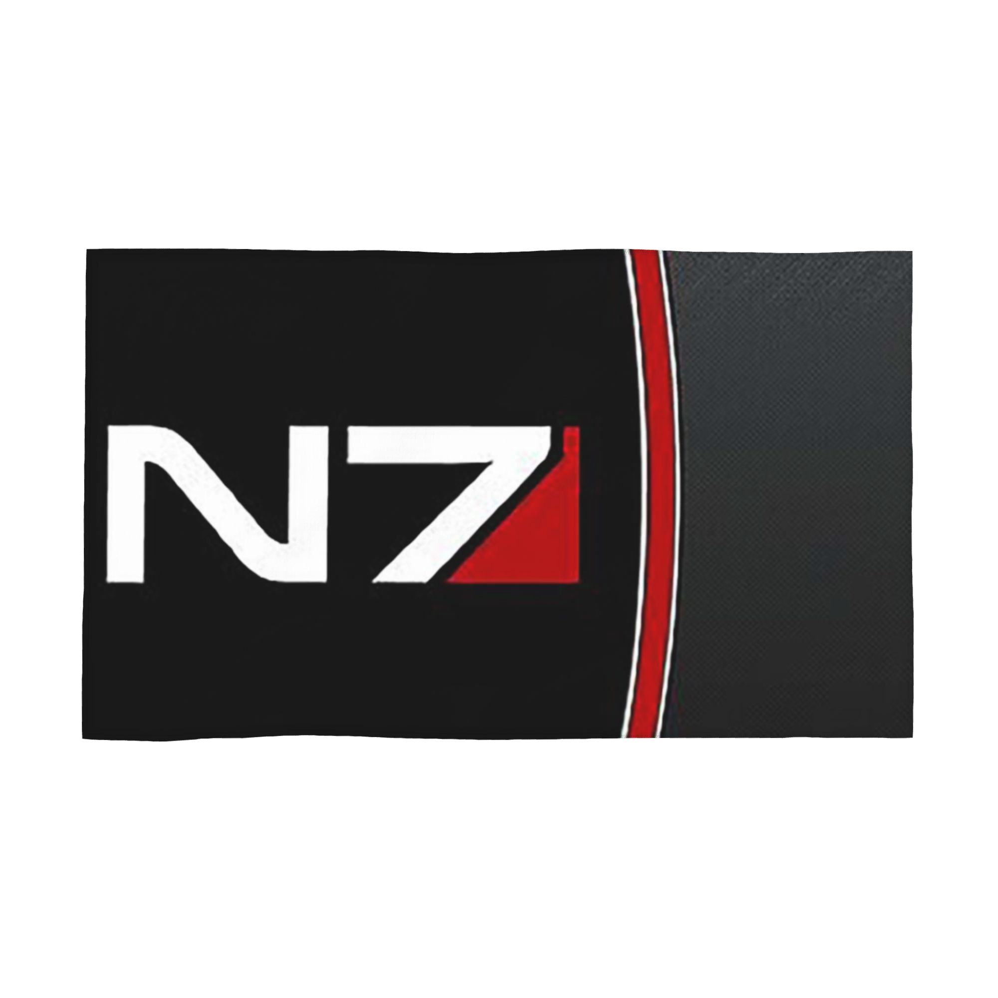 

N7 Mass effect emblem Soft Face Towel Quick Dry Pool Bath Cotton Towels Breathable W30*H60(CM)