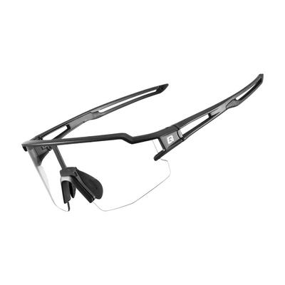 Photochromic Cycling Glasses with UV 400 UVA and UVB Filters, Black