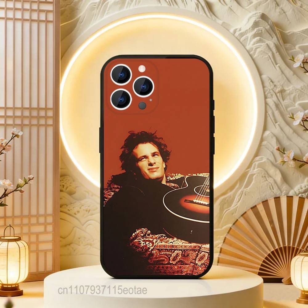 SINGER J-Jeff B-Buckley Grace Phone Case For iPhone 17,16,15,14,13,12,11,Pro,Max,Plus,E,Air,Mini Protective Black Cover