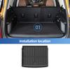 For Bronco Sport 2025 - 2025 TPE 3D Car Floor Mats Cargo Liner Trunk Pad Black Carpet Foot Pads All Weather Left Rudder