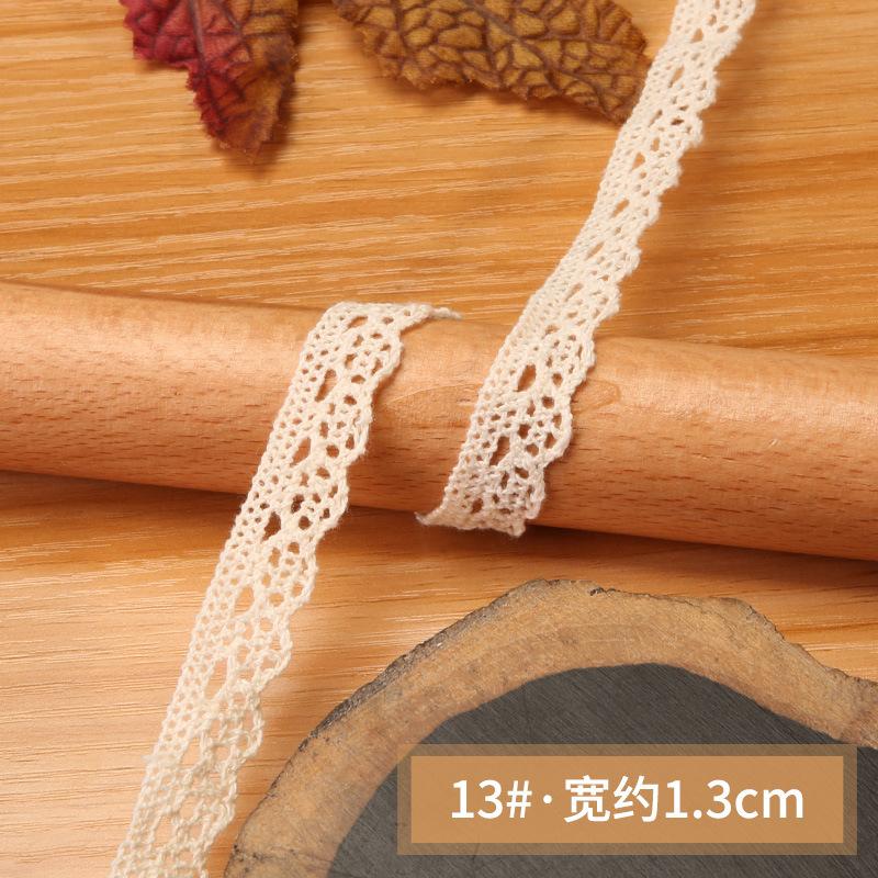 Hollow Lace Handmade Diy Decorative Lace Strap Clothing Clothes Tablecloth Curtains Fabric Material Cotton Thread Lace Edge