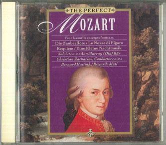 

CD WOLFGANG AMADEUS MOZART The Perfect Mozart CO862812 Disky 1995 Netherland Classical Used