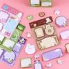 Office School Supplies Cute Style Note Ins High Girl Heart Animal Panda Bread Bear N Times Sticker Can Be Pasted Paper Kawai