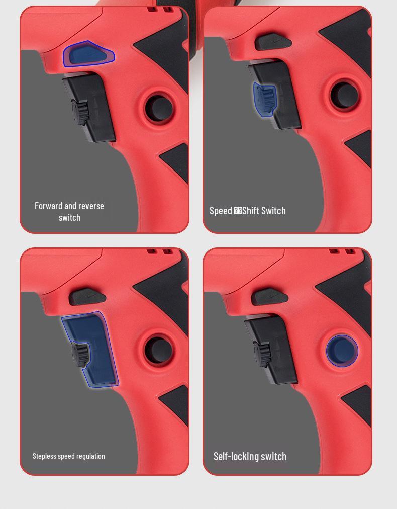 Multifunctional High-Power Electric Hand Drill & Screwdriver