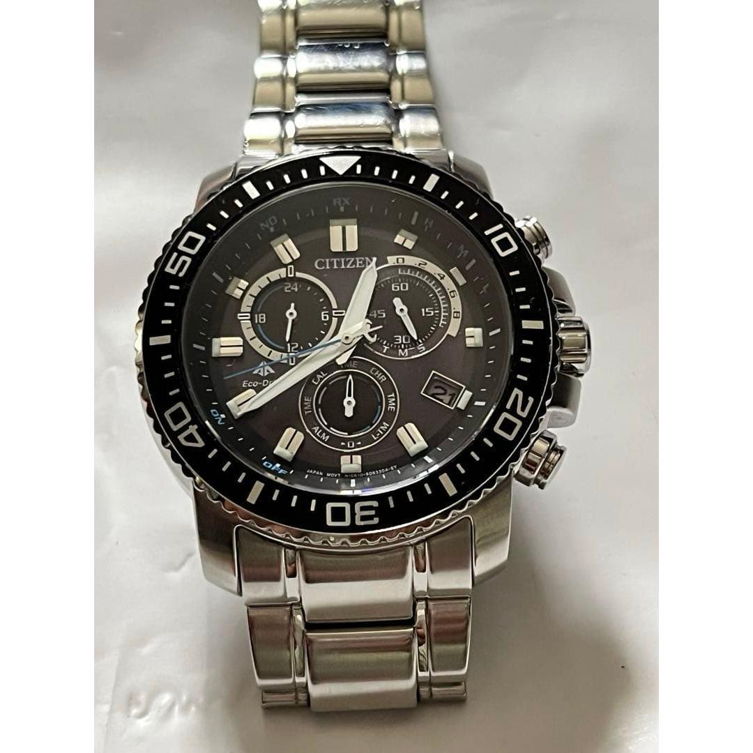 Used CITIZEN Promaster Eco-Drive radio clock watch body