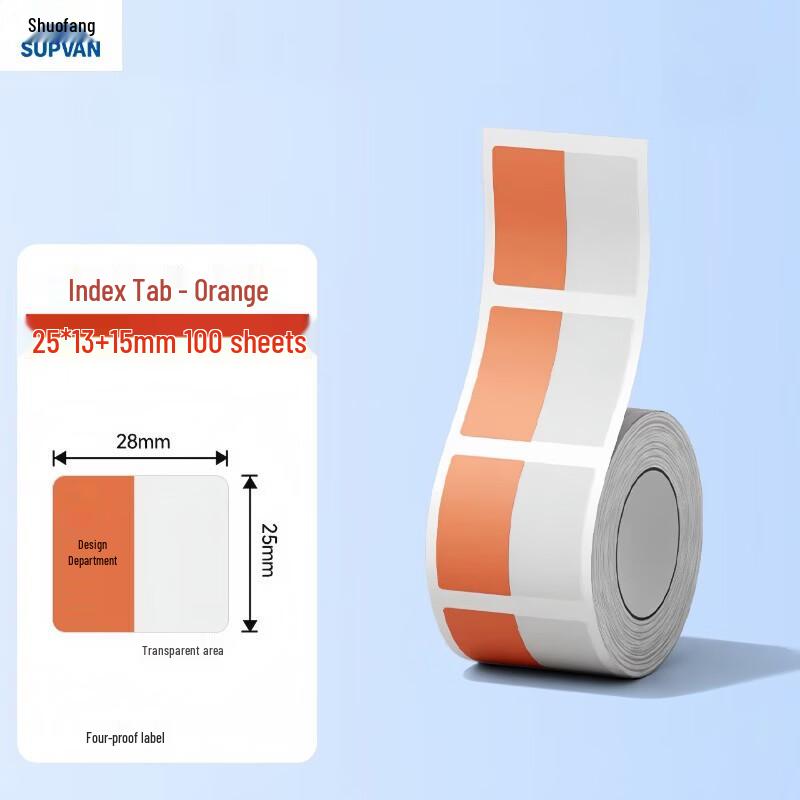 Supvan Thermal Index Labels