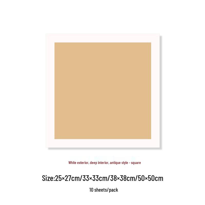 Doufang Xuan Thickened Soft Card, Mirror Surface Blank Drawing Paper for Calligraphy & Freehand Painting