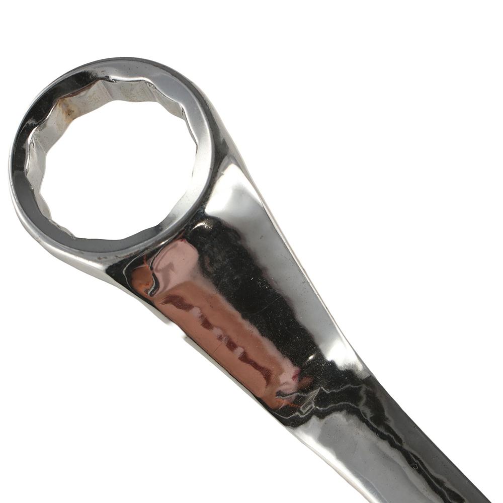 Chrome  Steel Offset Ring Spanner 45-Degree Torx Spanner Practical Double Box End Wrench  Household