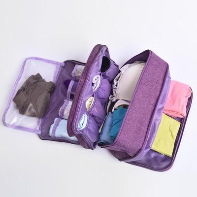 Organisateur de Lingerie de Voyage Multifonctionnel: Sac de Rangement pour Soutiens-Gorge Imperméable et de Grande Capacité
