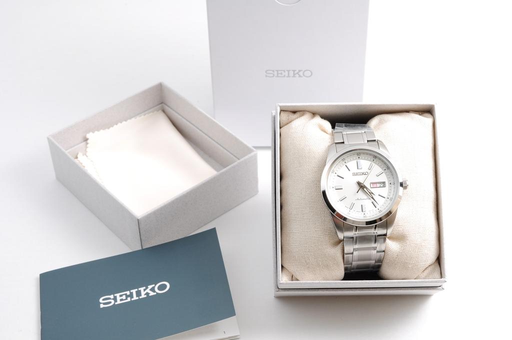 Seiko Mechanical SARV001 Automatic 4R36 Stainless Steel Watch New Made in Japan