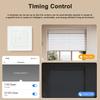 Smart Roller Blind Switch for Home Use Compatible with Voice and App Support 2 4 GHz WiFi and Timer Programming