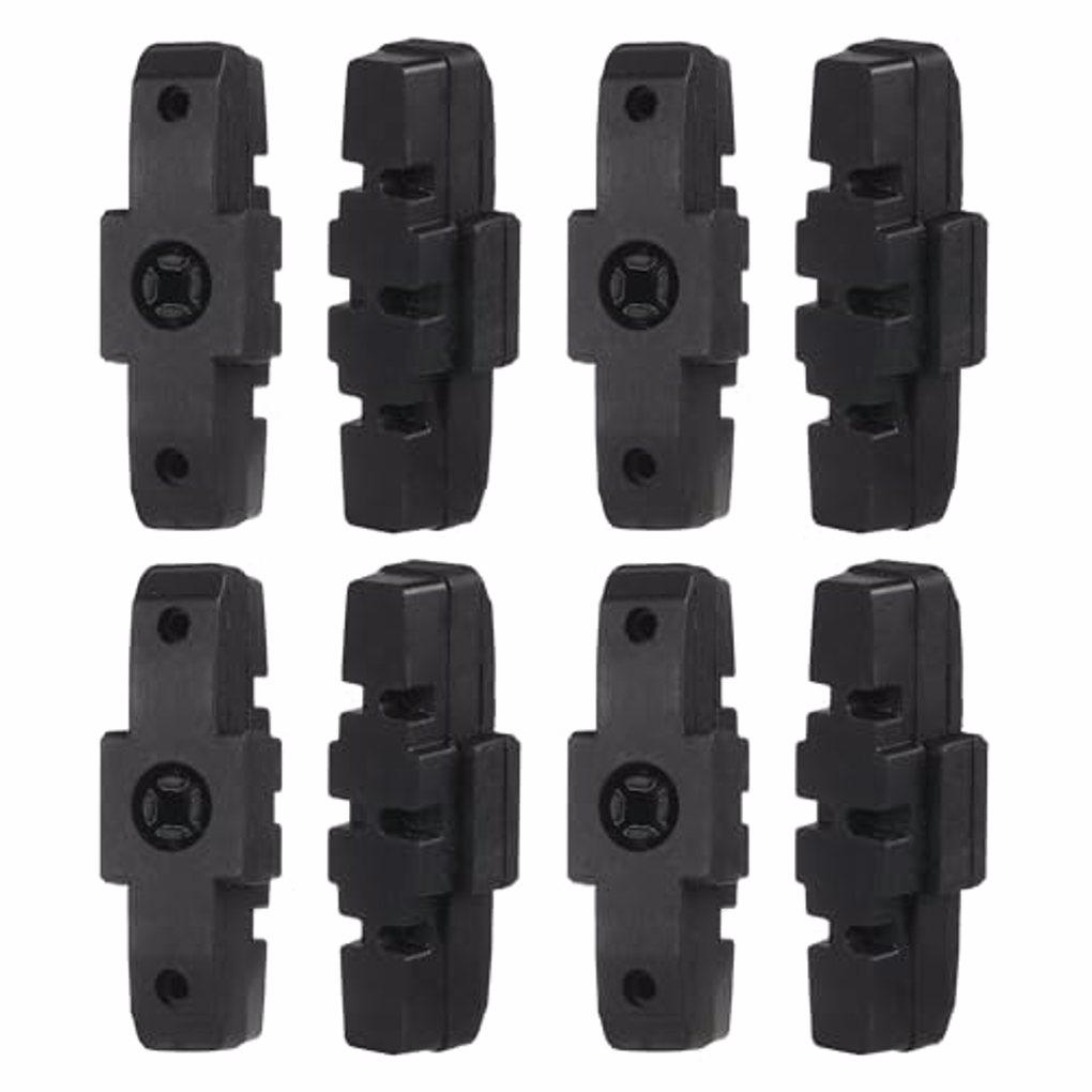 

8pcs Black Easy Installation Brake Shoes For Magura HS11/HS22/HS33 Wide Compatibility High Performance