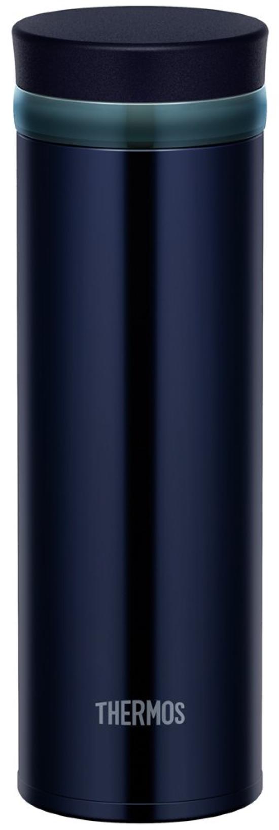 

Thermos Water Bottle Vacuum Insulated Mobile Mug 350ml Black JNO-350 BK